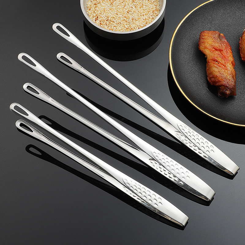 Hi Tech Kitchen Accessories - 304 ملقط الطعام الفولاذ المقاوم للصدأ