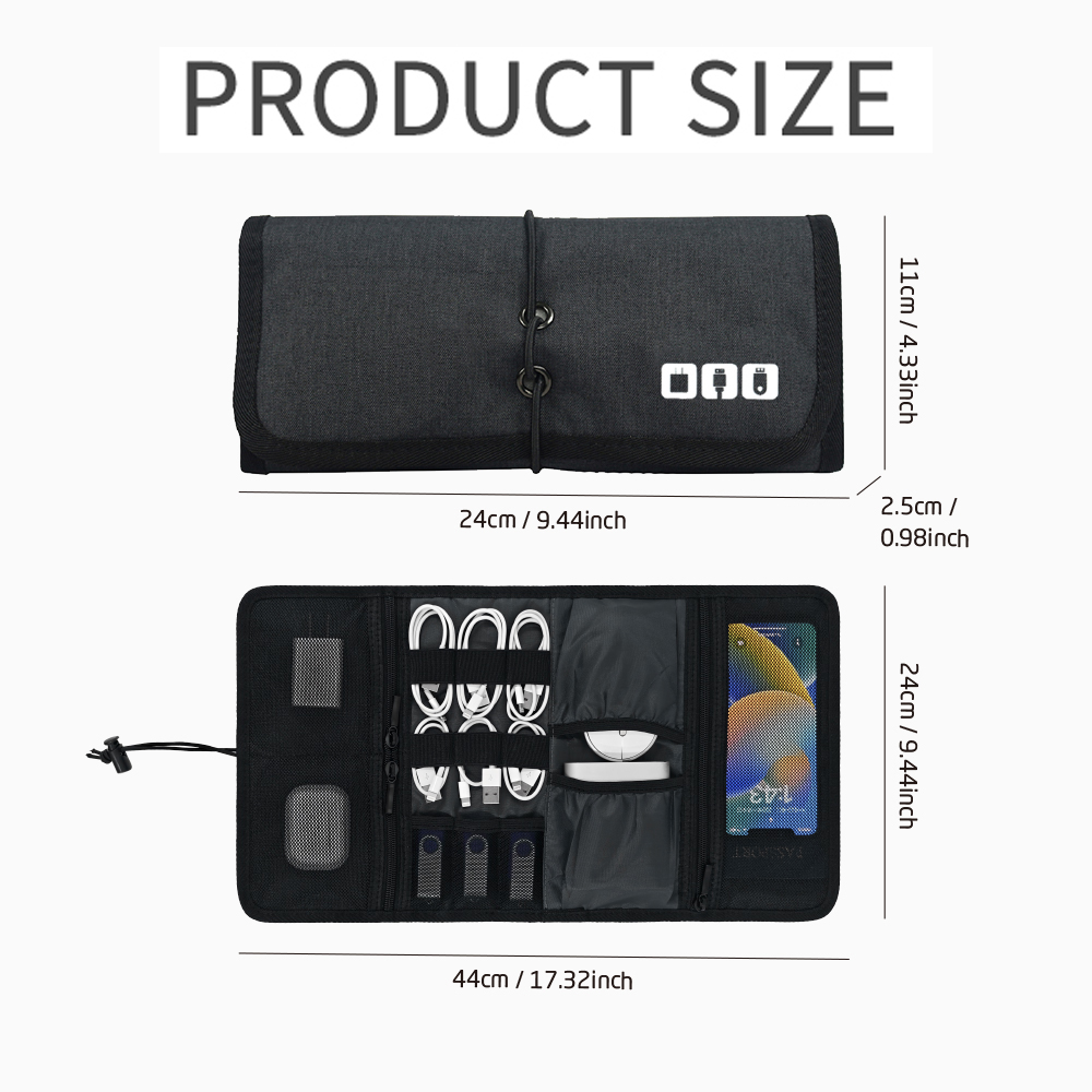 حقيبة تنظيم الإلكترونيات، حافظ - مراجعة Tech Accessories Case وسعره