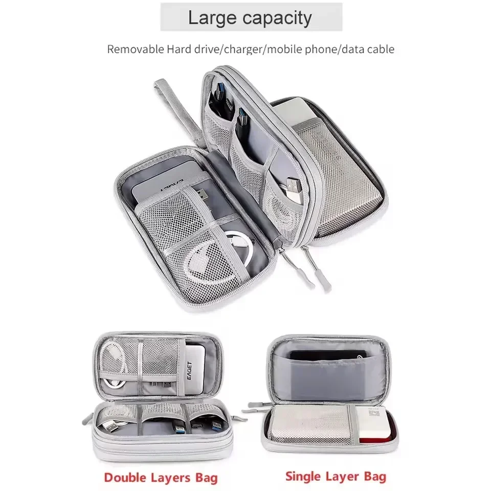 حقيبة كابلات للسفر، حقيبة تخزي - مراجعة Tech Accessories Case وسعره