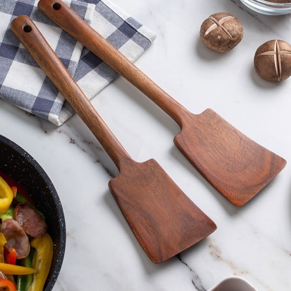 34 سنتيمتر الخشب الصلب ملعقة ا - مراجعة Hi Tech Kitchen Accessories وسعره