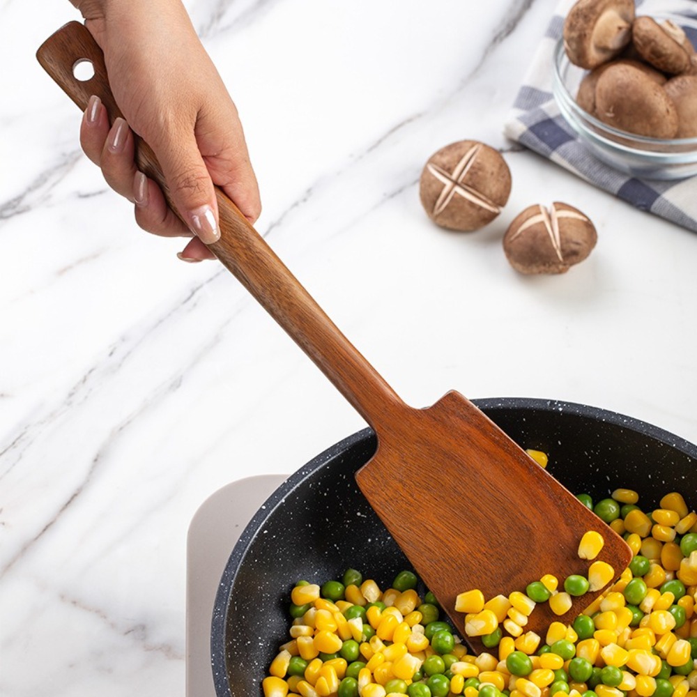34 سنتيمتر الخشب الصلب ملعقة ا - مراجعة Hi Tech Kitchen Accessories وسعره