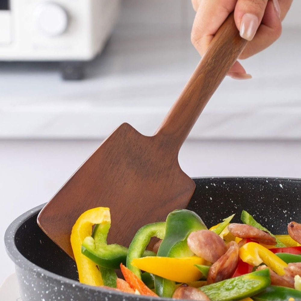 34 سنتيمتر الخشب الصلب ملعقة ا - مراجعة Hi Tech Kitchen Accessories وسعره