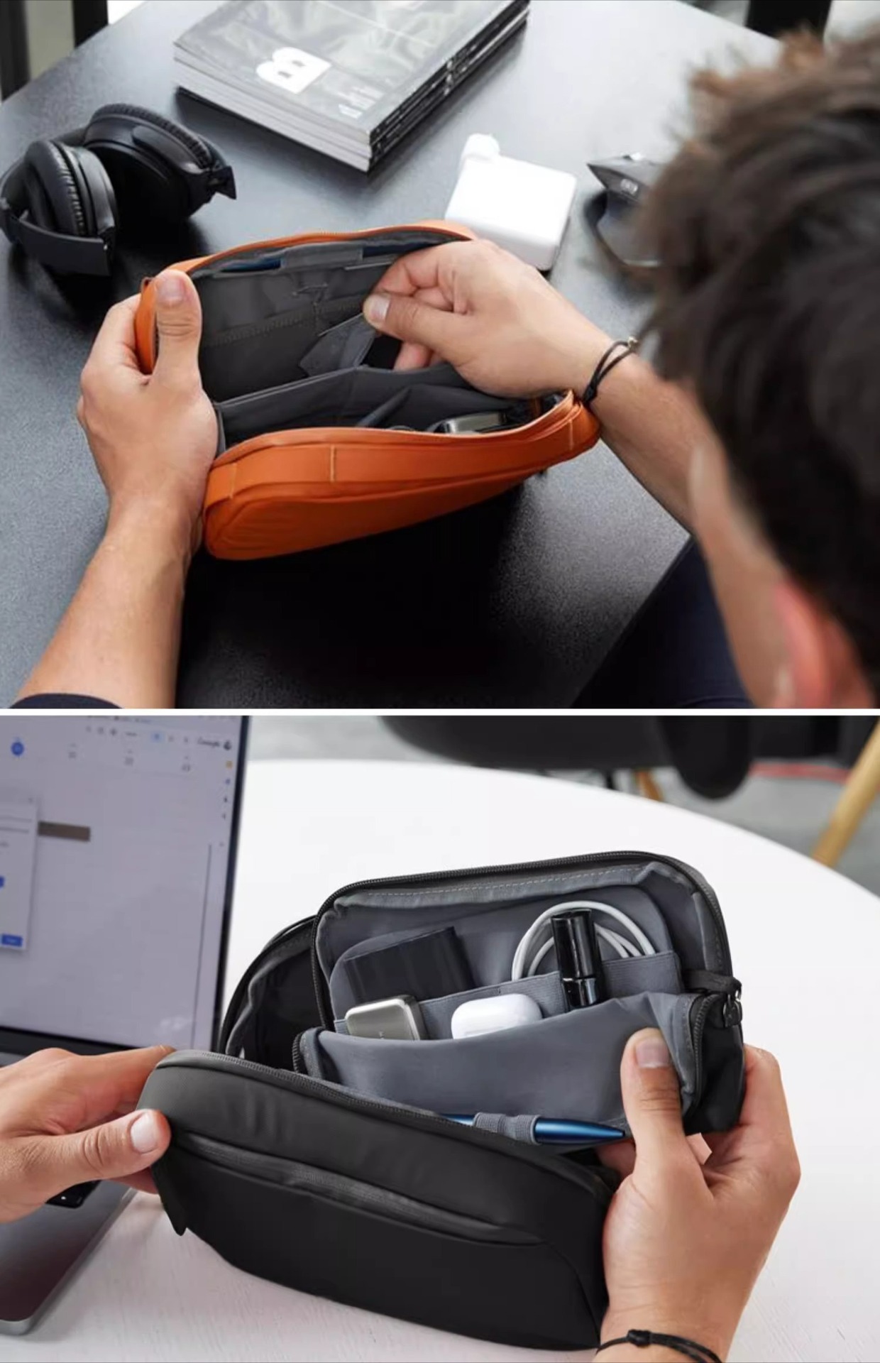 حقيبة تنظيم رقمية متعددة الاست - مراجعة Tech Accessories Case وسعره