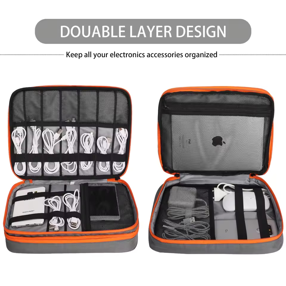 حقيبة تخزين رقمية مزدوجة الطبق - مراجعة Tech Accessories Case وسعره