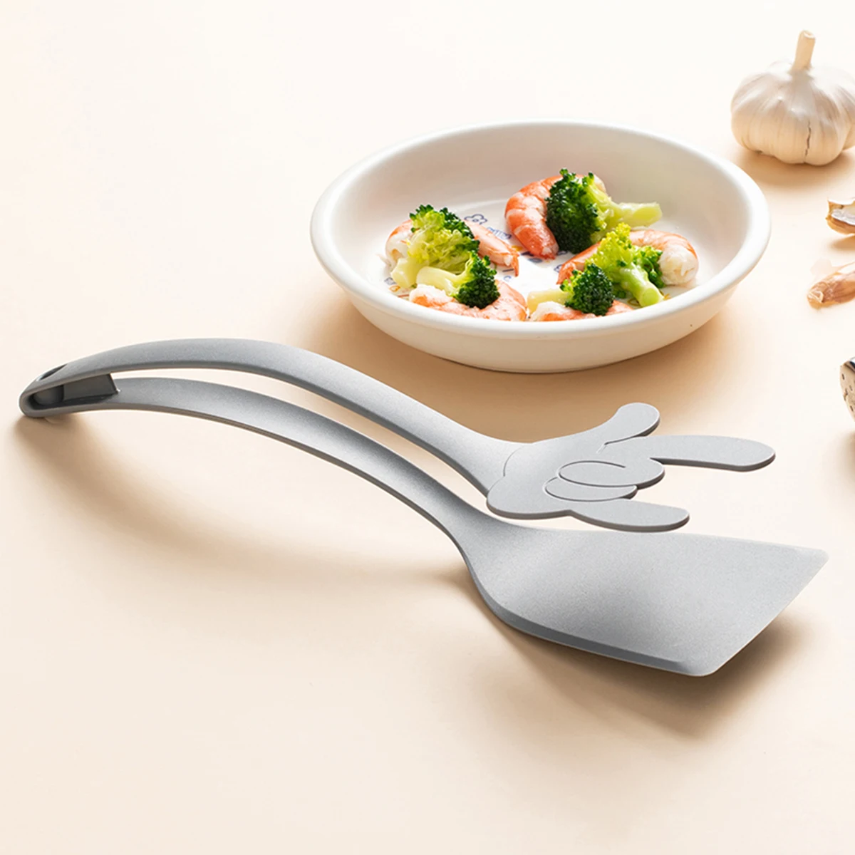 ملقط مجرفة من السيليكون ، ملقط - مراجعة Hi Tech Kitchen Accessories وسعره